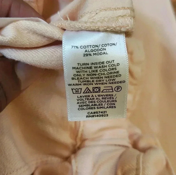 LOFT Ann Taylor High Waisted Tapered Leg Paperbag Pants(XS) - Picture 8 of 9